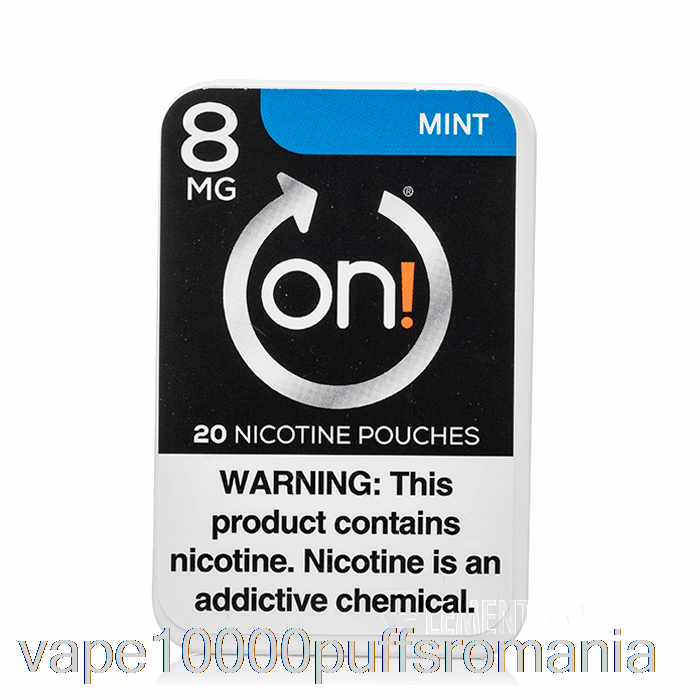 Vape Romania On! Pungi Cu Nicotina - Menta 8mg